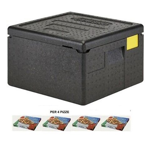 Cambro CASSA ISOTERMICA NERA Cm.41x41 h.24,9 Cambro - 45828 - F001878