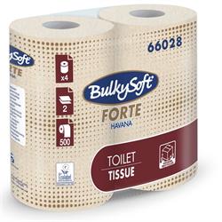 Carta Igienica Bulky Soft 2 Veli 500 Strappi 66440 Bianco