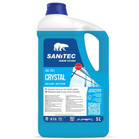 SANITEC CRYSTAL ANTI-ALONE VETRI Lt.5 SANITEC - 44005 - F001399