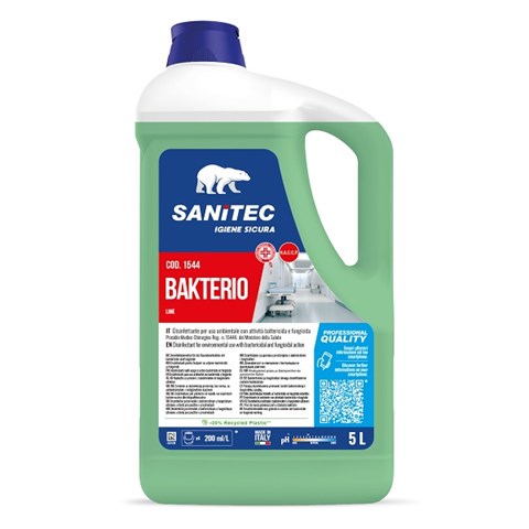 SANITEC BAKTERIO DISINFETTANTE BAKTERIO LIME (PMC 15446) Kg.5 SANITEC BAKTERIO - 43679 - F001399