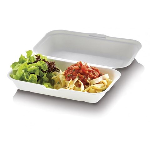  FOOD BOX LARGE POLPA di CELLULOSA Mm.235x140x67 Ml.750 Pz.250  - 45986 - F001276