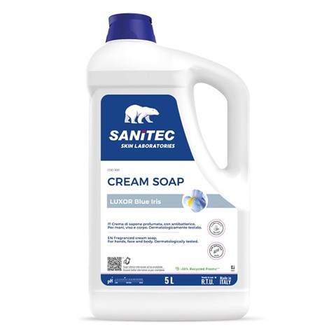 SANITEC CREMA DI SAPONE con ANTIBATTERICO 