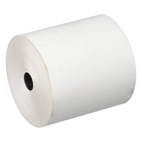  ROTOLI CARTA TERMICA per P.O.S. Mm.57x20 Mt. Foro12 BPA FREE Cert. FSC Pz.12  - 45992 - F001317