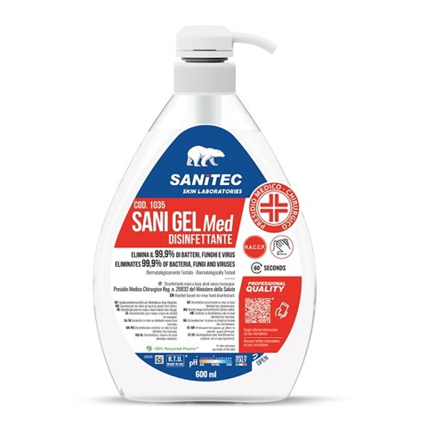 SANITEC SANI GEL IGIENIZZANTE MANI Ml.600 SANITEC - 45170 - F001399